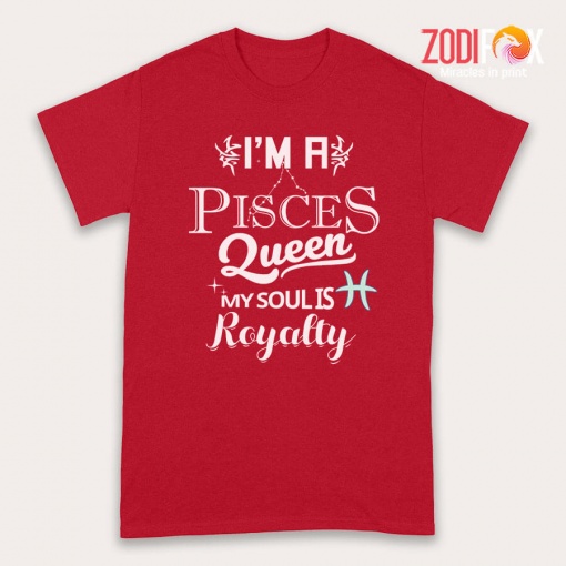 awesome I'm A Pisces Queen Premium T-Shirts
