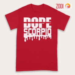 pretty Dope Unapologetically Scorpio Premium T-Shirts