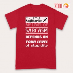 special My Level Of Sarcasm Sagittarius Premium T-Shirts