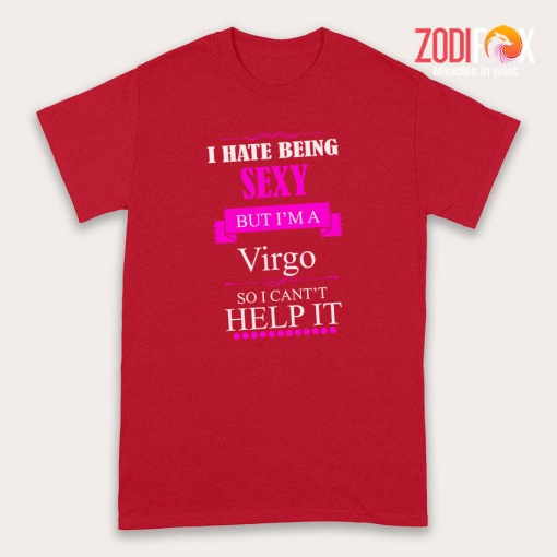 awesome I Hate Being Sexy Virgo Premium T-Shirts