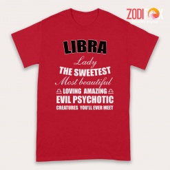 wonderful Libra Lady The Sweetest Premium T-Shirts