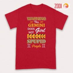 amazing This Gemini Does Not Girl Play Well Premium T-Shirts