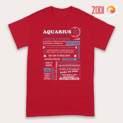 cute Knows How To Have Fun Aquarius Premium T-Shirts