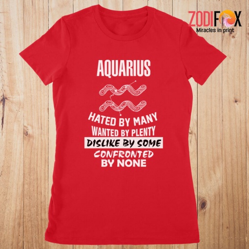 unique Aquarius Hated By Many Premium T-Shirts
