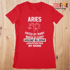 funny Aries Hated By Many Premium T-Shirts
