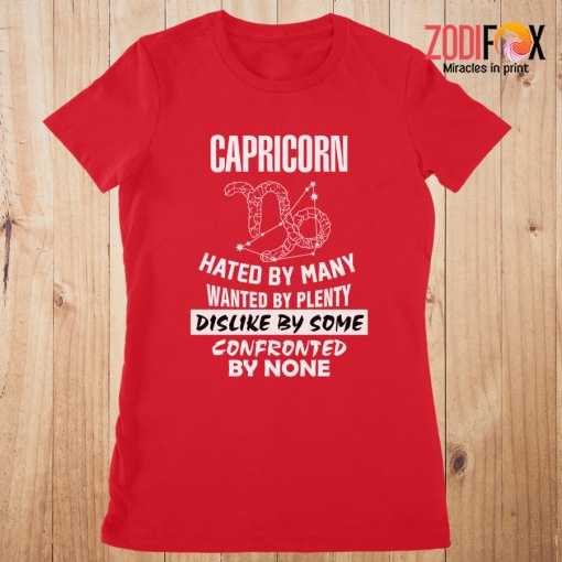 funny Capricorn Hated By Many Premium T-Shirts