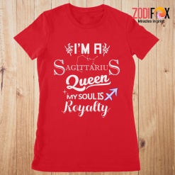 lovely I'm A Sagittarius Queen Premium T-Shirts
