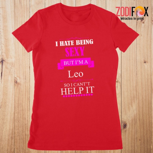 cute I Hate Being Sex Leo Premium T-Shirts