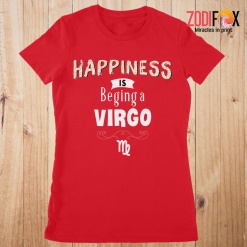 high quality Happiness Is Being A Virgo Premium T-Shirts