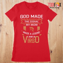 various God Made The Zodiac My Mom Virgo Premium T-Shirts
