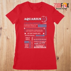beautiful Knows How To Have Fun Aquarius Premium T-Shirts