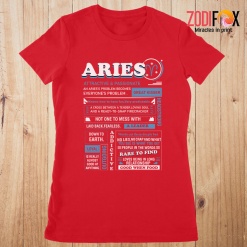 lovely Knows How To Have Fun Aries Premium T-Shirts