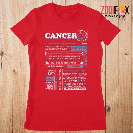 cheap A Cross Between A Tender Cancer Premium T-Shirts