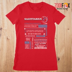 lovely Not One To Mess With Laid Back Sagittarius Premium T-Shirts