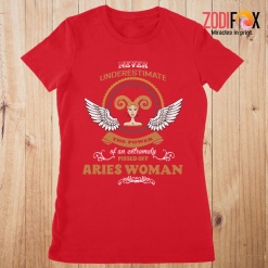 meaningful Extremely Pissed Off Aries Woman Premium T-Shirts