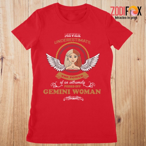meaningful An Extremely Pissed Off Gemini Woman Premium T-Shirts