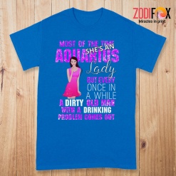 cute She's An Aquarius Lady Premium T-Shirts
