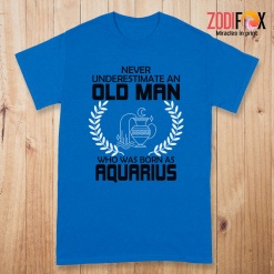 nice Who Was Born As Aquarius Premium T-Shirts