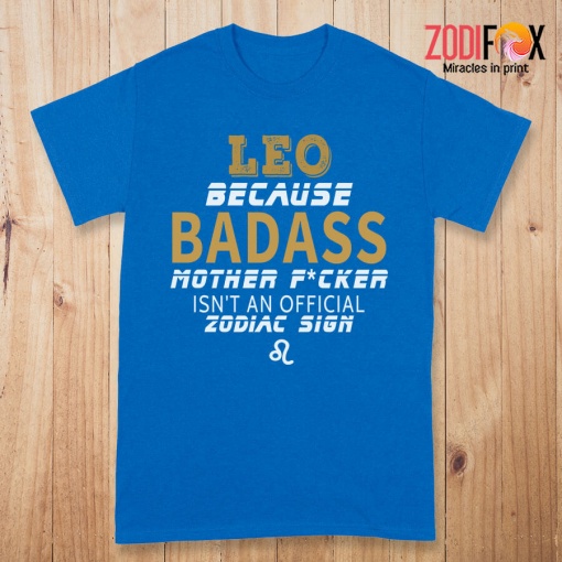 awesome Isn't An Official Zodiac Sign Leo Premium T-Shirts