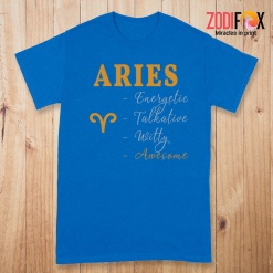amazing Aries Talkative Premium T-Shirts