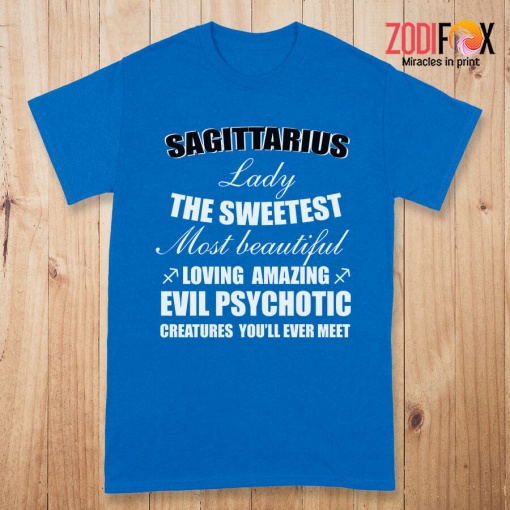 special Sagittarius Lady The Sweetest Premium T-Shirts