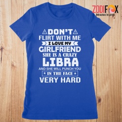 cool She Is A Crazy Libra Premium T-Shirts