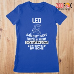 fun Leo Hated By Many Premium T-Shirts