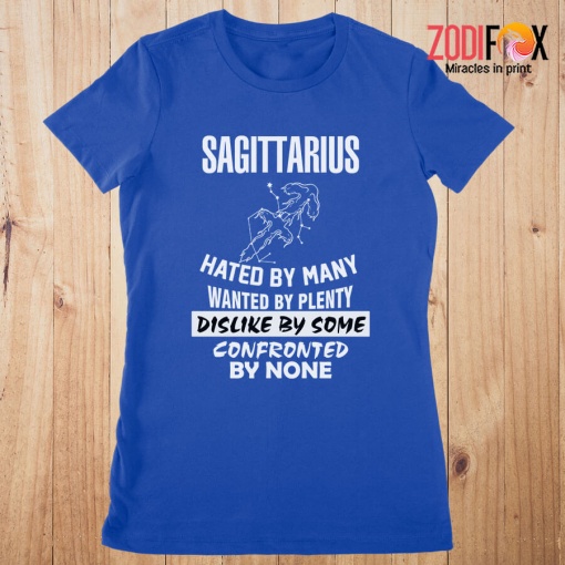 lovely Sagittarius Hated By Many Premium T-Shirts