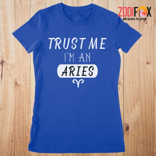 unique Trust Me I'm An Aries Premium T-Shirts