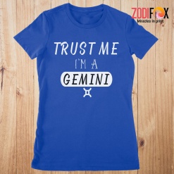 funny Trust Me I'm A Gemini Premium T-Shirts