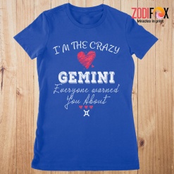 novelty I'm The Crazy Gemini Premium T-Shirts