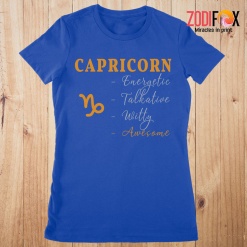 high quality Capricorn Talkative Premium T-Shirts - CAPRICORNPT0300