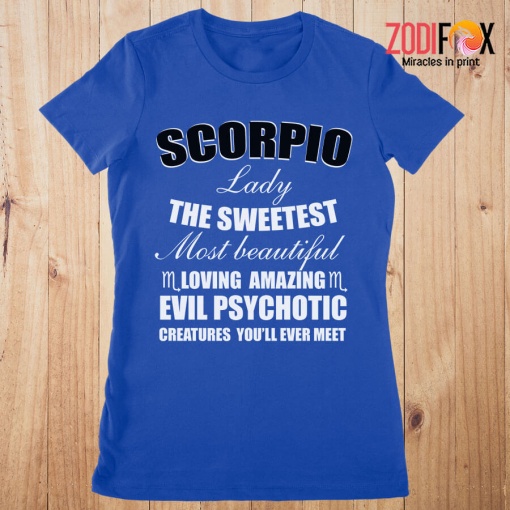 high qualityz Scorpio Lady The Sweetest Premium T-Shirts