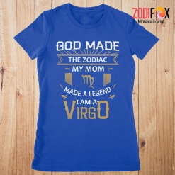 high quality God Made The Zodiac My Mom Virgo Premium T-Shirts