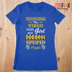 personality This Virgo Does Not Girl Play Well Premium T-Shirts
