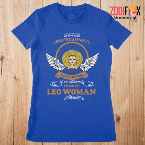 latest An Extremely Pissed Off Leo Woman Premium T-Shirts