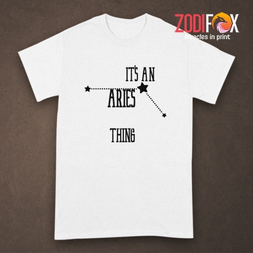 awesome It's An Aries Thing Premium T-Shirts