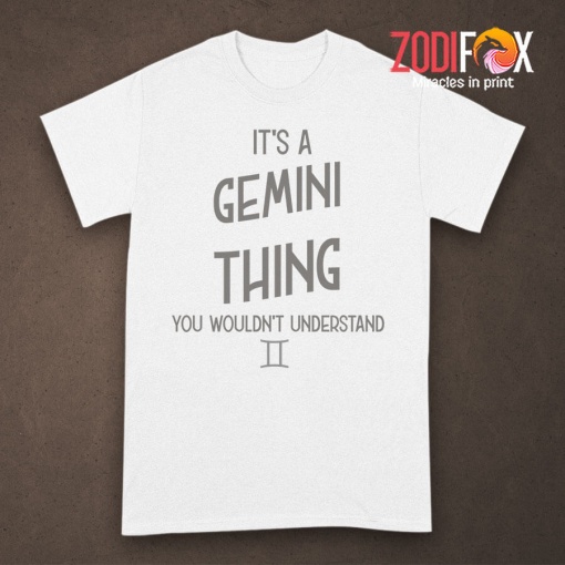 cute You Wouldn't Understand Gemini Premium T-Shirts