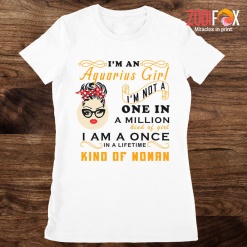 beautiful I'm Not A One In A Million Kind Of Girl Aquarius Premium T-Shirts