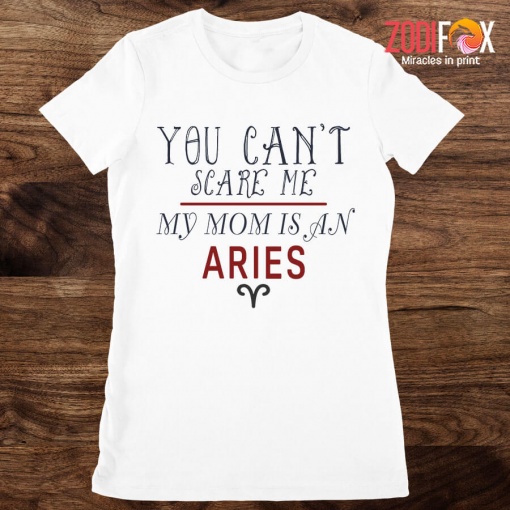 hot My Mom Is An Aries Premium T-Shirts