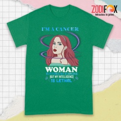 exciting I'm A Cancer Woman Premium T-Shirts