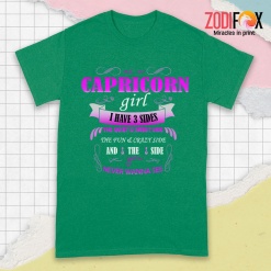 special As A Capricorn Girl I Have 3 Sides Premium T-Shirts