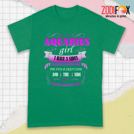 special As An Aquarius Girl I Have 3 Sides Premium T-Shirts