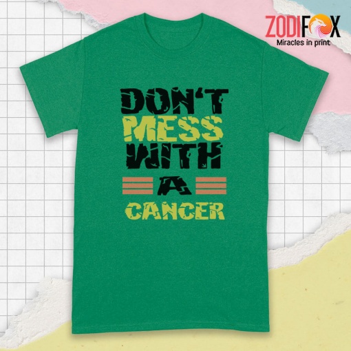 nice Don't Mess With A Cancer Premium T-Shirts