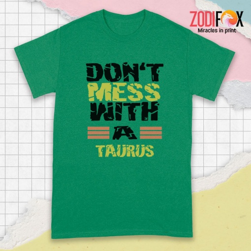 nice Don't Mess With A Taurus Premium T-Shirts