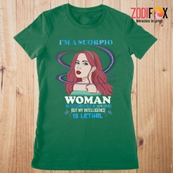 interested I'm A Scorpio Woman Premium T-Shirts