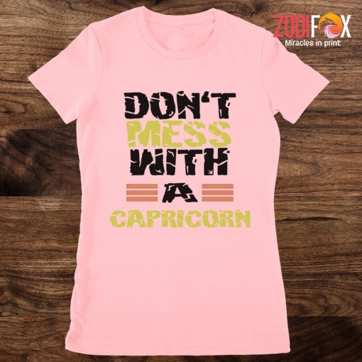 best Don't Mess With A Capricorn Premium T-Shirts