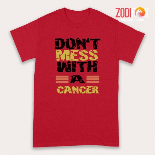 awesome Don't Mess With A Cancer Premium T-Shirts