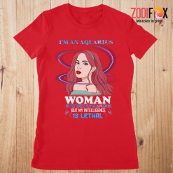 high quality I'm An Aquarius Woman Premium T-Shirts