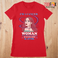 high quality I'm A Cancer Woman Premium T-Shirts